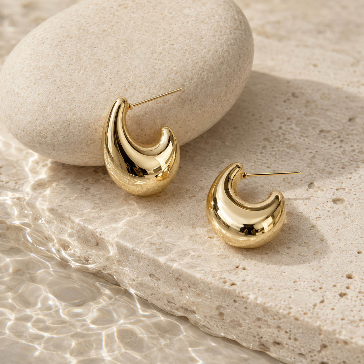 Aros acrílicos gota de agua