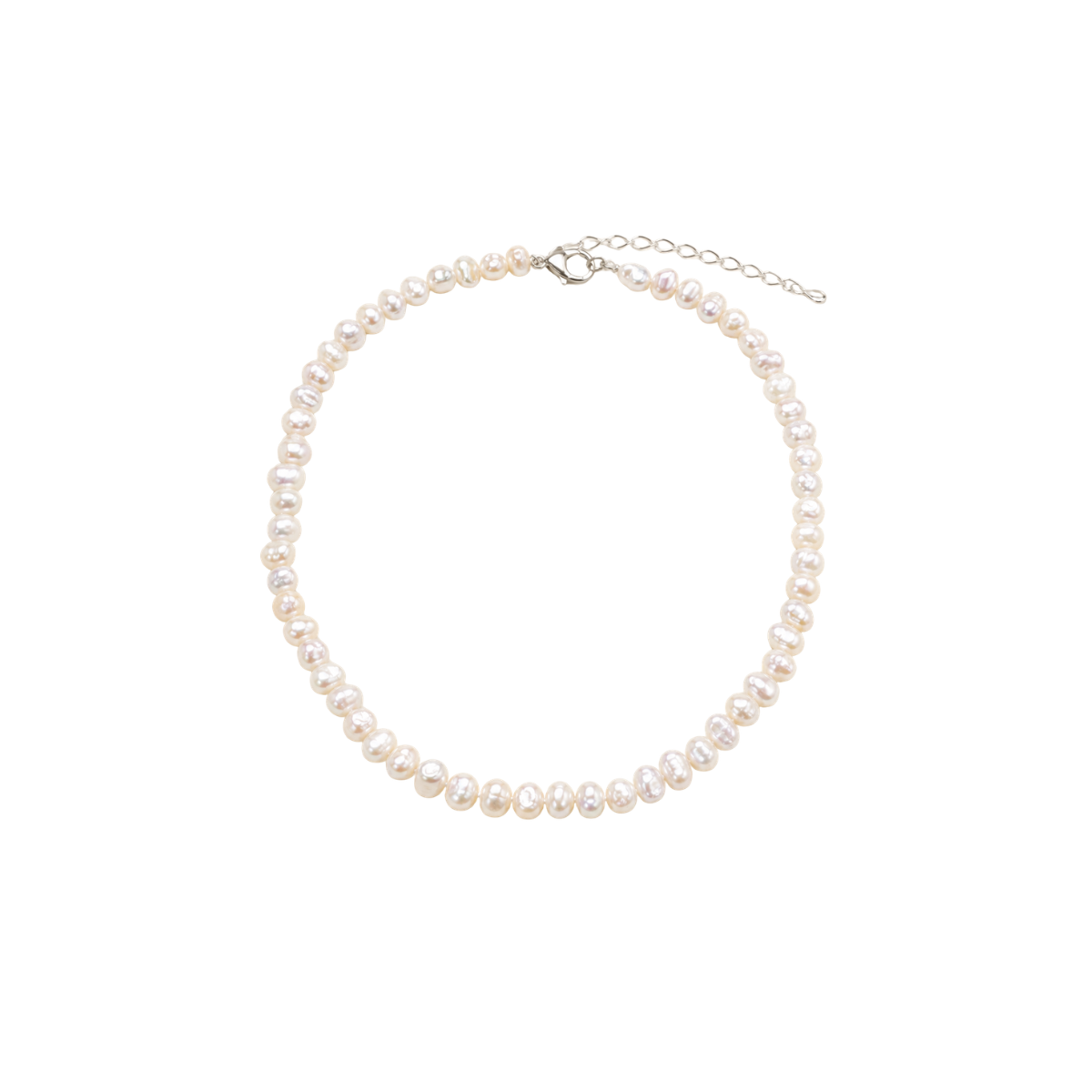 Collar de perlas barrocas naturales